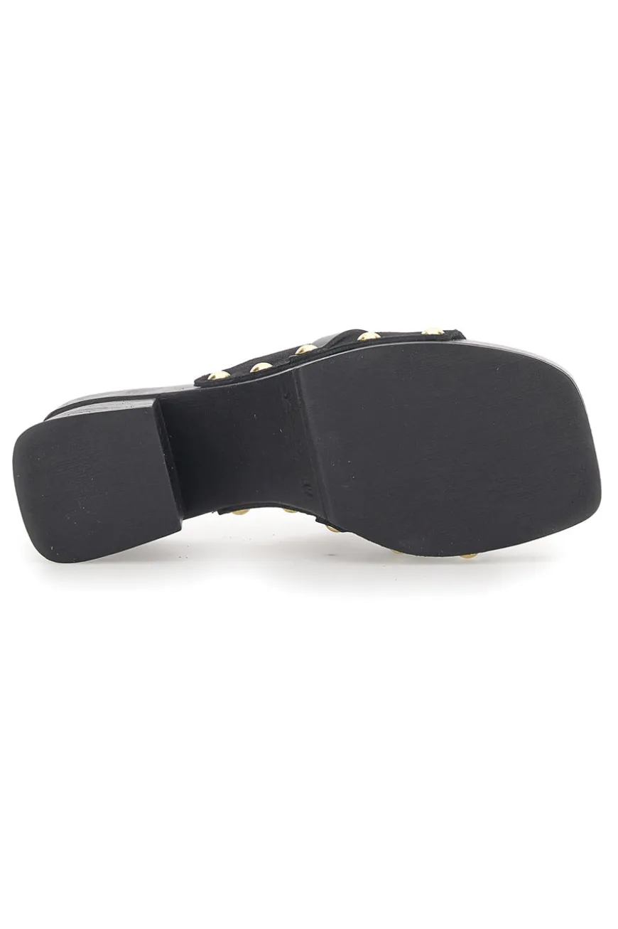 Zoccoli Riflessi Moda 15299 Neri