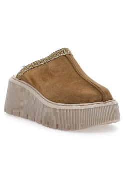 Zoccoli Sabot Invernali Marrone con Platform PITTARELLO 5796